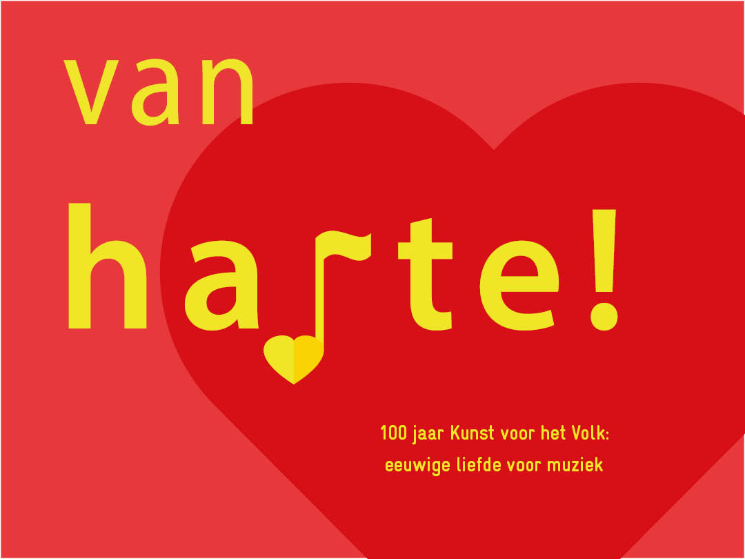 Plaatje web Afbeelding poster Van harte!
